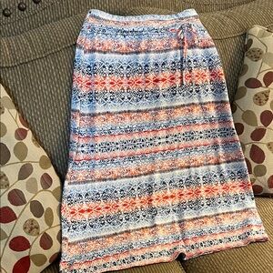Colorful Patterned Kids Skirt